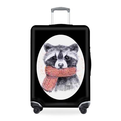 China Lovely Vivid 3D Soft Animal Dog Luggage Box Lid , Trolley Travel Luggage Suit Case for sale