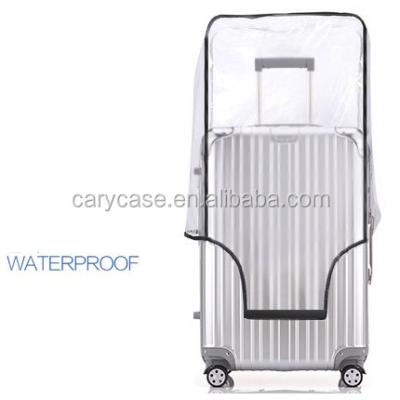 China Soft Plastic Suitcase Covers , Waterproof Trolley Bag Covers for sale