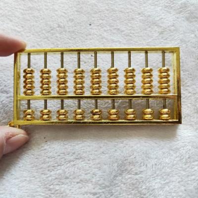 China China Abacus Abacus Eager Crafts Pendant Ornaments Lucky Abacus Copper Alloy Living Room Office Decorations for sale