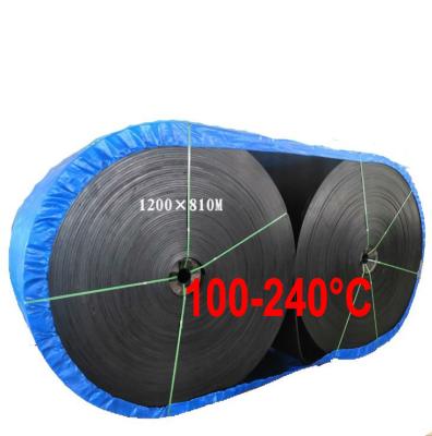 China Antistatic Fire Resistant Rubber Sheet Conveyor Belt For Power Plant Coal Mine Mining Underground for sale