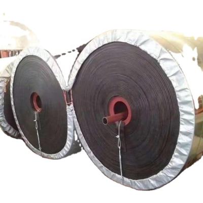 China Coal Ming 10mm Width 800mm Factory Supply PE Rubber Flat Conveyor Belt Mines Conveyor Belt for sale