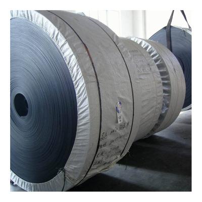 China Good To Price Transmission Resistance Impact Stainless Rain Cover Stone Flat Reinforced Belt Steel Rope Nylon Mining Rubber Conveyor Belt for sale