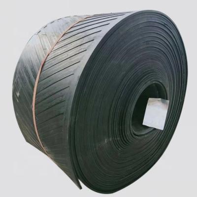 China Block Machine Pattern PE Conveyor Belt Rubber Herringbone Belt Conveyor For Block Machine for sale