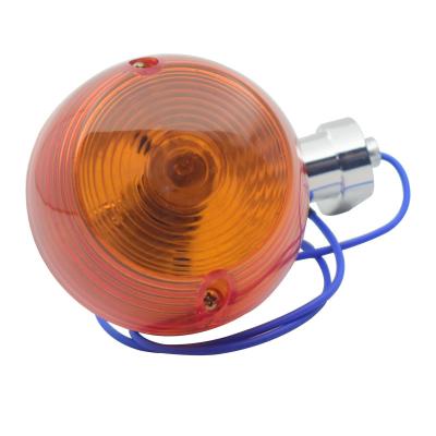 China Plastic Turn Signal JH70 Jialing 70 Motorcycle Steering Light Assembly Single Wire Halogen Bulb for sale