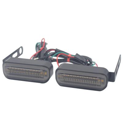 China Wholesale ABS+LED Motorcycle LED Flow Direction Signal Light Line With 12V Daytime Running Light for sale