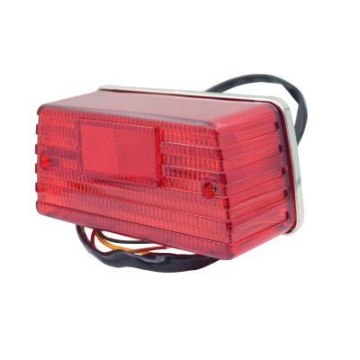 China Wholesale High Quality AX100 Motorcycle Plastic Brake Lights Rear Tail Light Assembly for sale