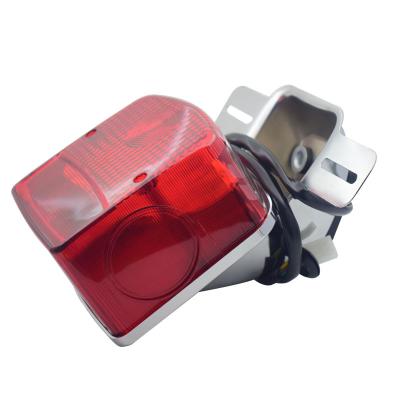 China Wholesale Iron + Brake Lamp GN125H GN125 Plastic Motorcycle Rear Tail Light Assembly for sale