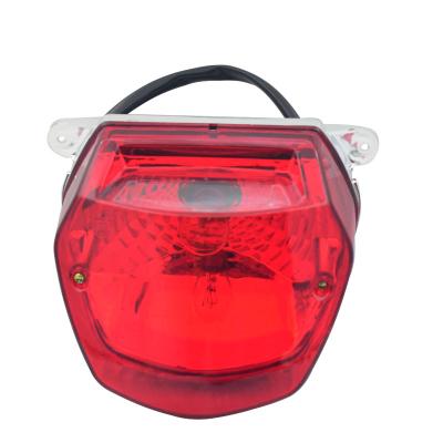 China Wholesale Motorcycle Plastic Rear Tail Light Factory Supplied EN 125-3 Brake Light Bulb for sale