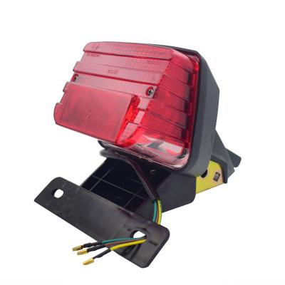 China Wholesale Motorcycle Plastic Tail Light Assembly WIN100 Brake Light Rear Tail Light Assembly for sale