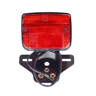 China Wholesale CG125/150 Motorcycle Plastic Brake Lights Rear CGA125 Tail Light Assembly for sale