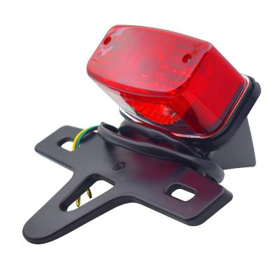 China Wholesale ABS Motorcycle Brake Lamp Suv Rear Light With Halogen Bulb for sale