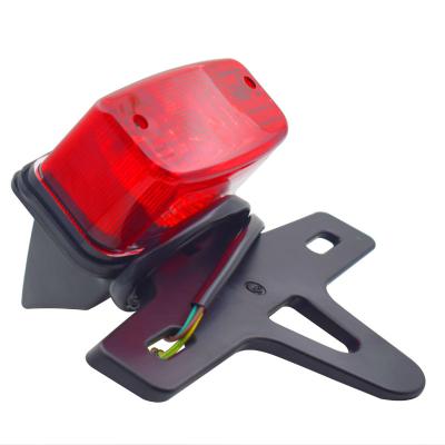 China Direct ABS Factory Motorcycle Rear Brake Cabbage Lamp Off-Road Vehicle Rear Tail Light Assembly for sale