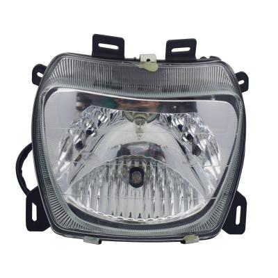 China Wholesale Motorcycle Plastic Headlights Glass Mirror Pedal Headlights for sale