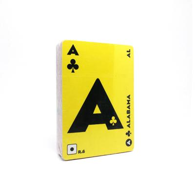 China Stylish Design Matt Varnishing 4 Color Promotional Game Poker Paper Paper Playing Card for sale