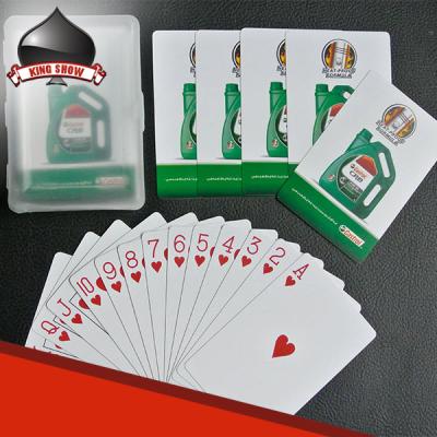 China Plastic Acrylic Transparent Clear Plastic Playing Card Storage Boxes for sale