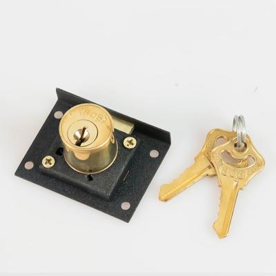 China Traditional Iron Black Color 808 Furniture Lock for sale