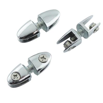 China Zinc Alloy Zinc Alloy Double Sides Glass Clip for sale