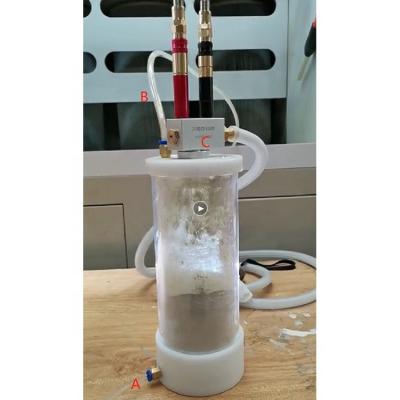 China High Efficiency JOBON Powder Coating Lab Transparent Powder Barrel for sale