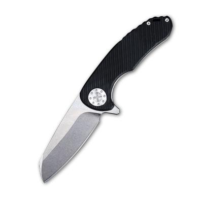 China Non-Variable Steel D2 Blade Quick Open Folding Knife Group of Ten Handle Hunting Survival Outdoor Camping Knives for sale