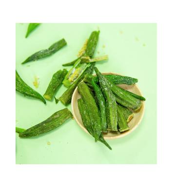 China All People Recommend Tasty Okra Chips Dried Okra Vegetable Fresh for sale