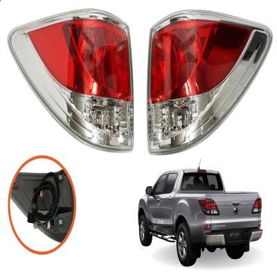 China High quality car tail light rear rear lamp UC2B-51150A UC2H-51160A for Mazda BT50 2011-2015 standard size for sale