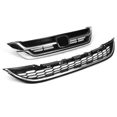 China Front Upper Lower Car Auto Grille High Quality Plastic Grille For Honda CRV 2010 USA Type for sale