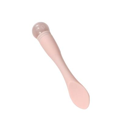 China Eco-Friendly Silicone Eye Cream Applicator Stick Eye Massager Eco-Friendly Silicone Eye Roller Massage Stick Mask Spoon Anti Skin Care Tools for sale