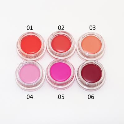 China 6 Colors Waterproof Makeup Cheek Blush Logo Private Label Beauty Customized Blush for sale