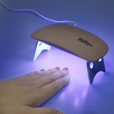 China Mini Uv Gel Nail Led Nail Dryer Polish Led Lamp GDCJ2010147 Mini Nail Uv Lamp 6W USB Quick Dry Gel Cheap Hot Amazon Plug for sale