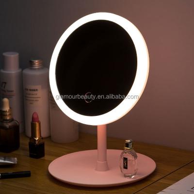 China Lighted 2021 Trending Hot Selling Battery Operated Mirror Amazon LED Light Mirrors for sale