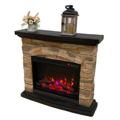 China Modern Luxury Manufacturer Customization Electric Faux Brick Fireplace Home Decor for sale