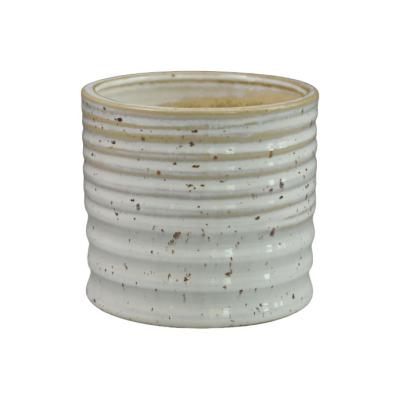 China ECO-frendly Wholesale Custom Empty Unique Ceramic Candle Jars For Home Decor for sale