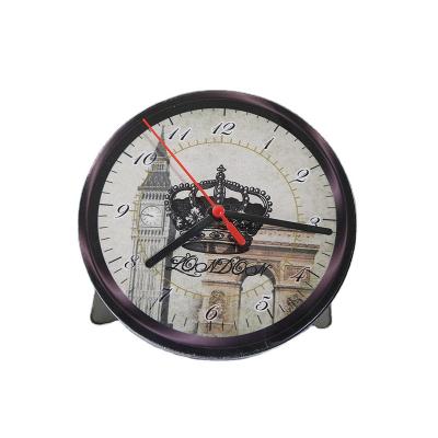 China Eco-friendly Wholesale Customized Digital Logo Desk Table Clock Home Decor for sale