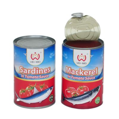 China Good Quality Canned Fish Canned Mackerel In Tomato for sale