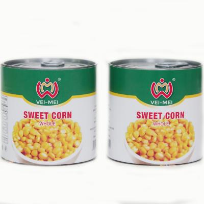 China Wholesale Galley Canned Canned Vegetables Corn In Box Canned Kernel Sweet Corn for sale