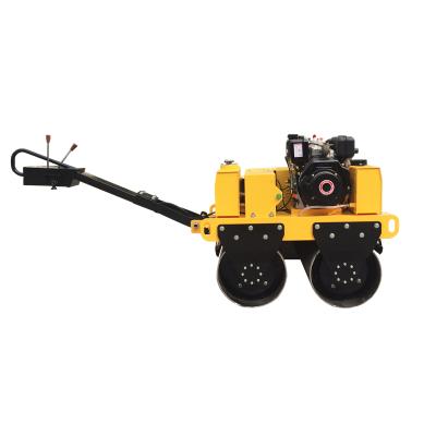 China Factory Hot Sale Walk Behind Metal Drums Road Roller Petrol Diesel Mini Road Roller for sale