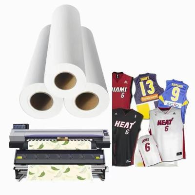 Cina Trasferimento di calore Rate Dye Sublimation Paper Roll 40g/50g/60g/80g/100GSM di 98% con 44