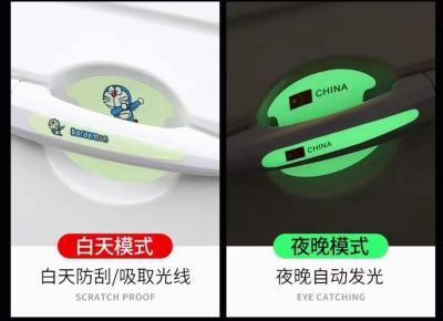 中国 1.24x45.7m Eco solvent Printable Glow In The Dark Tape Vinyl Rolls Photoluminescent Vinyl Film 4h for Safety Exit Sign 販売のため