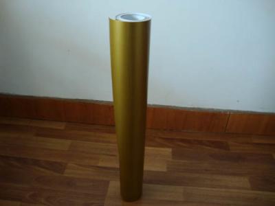 China Starker dehnbarer 1.22x50m Vinylaufkleber-Papierrolle Matt Metallic Vinyl Film zu verkaufen