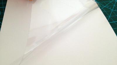 China Transparent 105gsm Cold Lamination Film PVC Photographic for sale