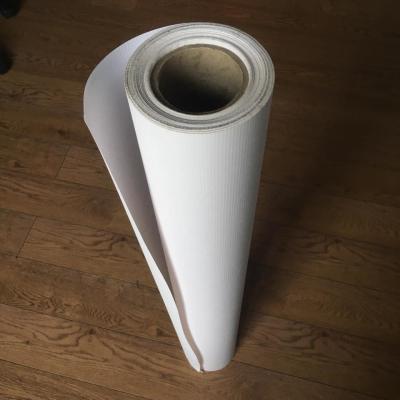 China 440GSM (13oz) Glossy /Matte cold/hot Laminated PVC Frontlit Flex Banner roll for solvent/ecosolvent/UV printing for sale