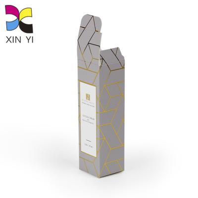 China High Quality Recycled Materials Aluminum Stamping Serum Packaging Box Luxury Essential Oil Cosmetic Boxes for sale