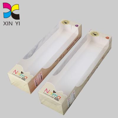 China Recycled Materials Clear Window Box Custom Printed Package Paper Boxes Packaging Paper Box for sale