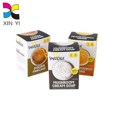 China Recyclable Tea Cosmetics Paper Package Box Packaging Boxes Simple Modern for sale