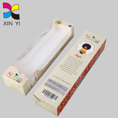 China Recyclable Window Display PVC Doll Toys Paper Boxes Packaging Christmas Paper Box for sale