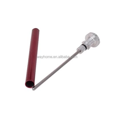 China 2-in-1 Smoking Aluminum Pipe Tools Pipe Tamper Aluminum for sale