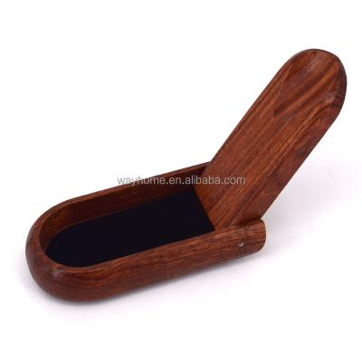 China Foldable Wooden Smoking Pipe Holder Pipe Rack Wooden Stand for sale