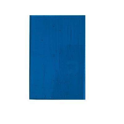 China Flat 3mm Blue Transparent Stained Glass Sheet for sale