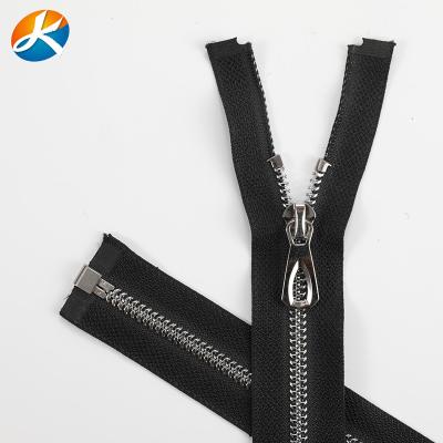 China Other no. apparel maker closed tooth tail zipper. 3 Color Wholesale Rubber Resin Pillow Zipper Luggage Zipper for sale