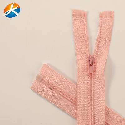 China 3 Nickel Free Open End Zipper Sunscreen Nylon Suit Sports Bra Zipper Specifications And Colors Can Be Customized for sale